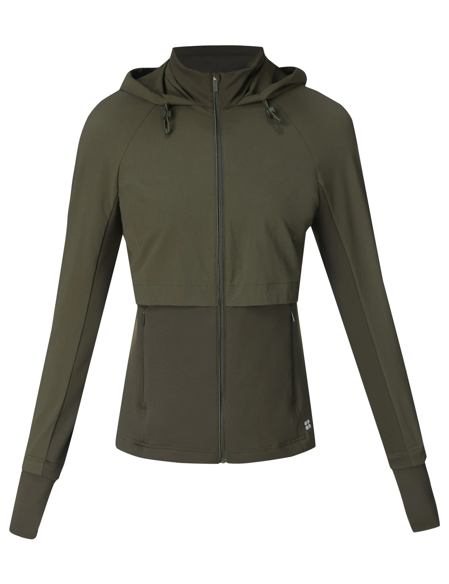 Sweaty Betty Pro Run Water Resistant Run Jacket - Nori Green 10 Sweaty Betty Pro Run Water Resistant Run Jacket - Nori Green - Image 8