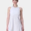 Sweaty Betty Racket Tennis Dress - White -The Sports Edit Store sweaty betty racket tennis dress white sb10190 1