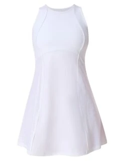 Sweaty Betty Racket Tennis Dress - White -The Sports Edit Store sweaty betty racket tennis dress white sb10190 7