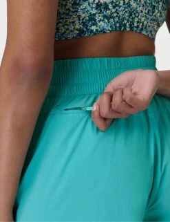 Sweaty Betty Relay Shell Shorts - Ripple Blue -The Sports Edit Store sweaty betty relay shell shorts ripple blue sb8805 6