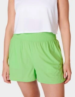 Sweaty Betty Relay Shell Shorts - Zest Green