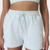 Sweaty Betty Revive Boxy Short - Day Break Blue -The Sports Edit Store sweaty betty revive boxy short day break blue sb9957 1