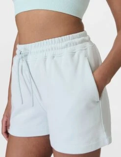 Sweaty Betty Revive Boxy Short - Day Break Blue 12 Sweaty Betty Revive Boxy Short - Day Break Blue -The Sports Edit Store sweaty betty revive boxy short day break blue sb9957 3 1