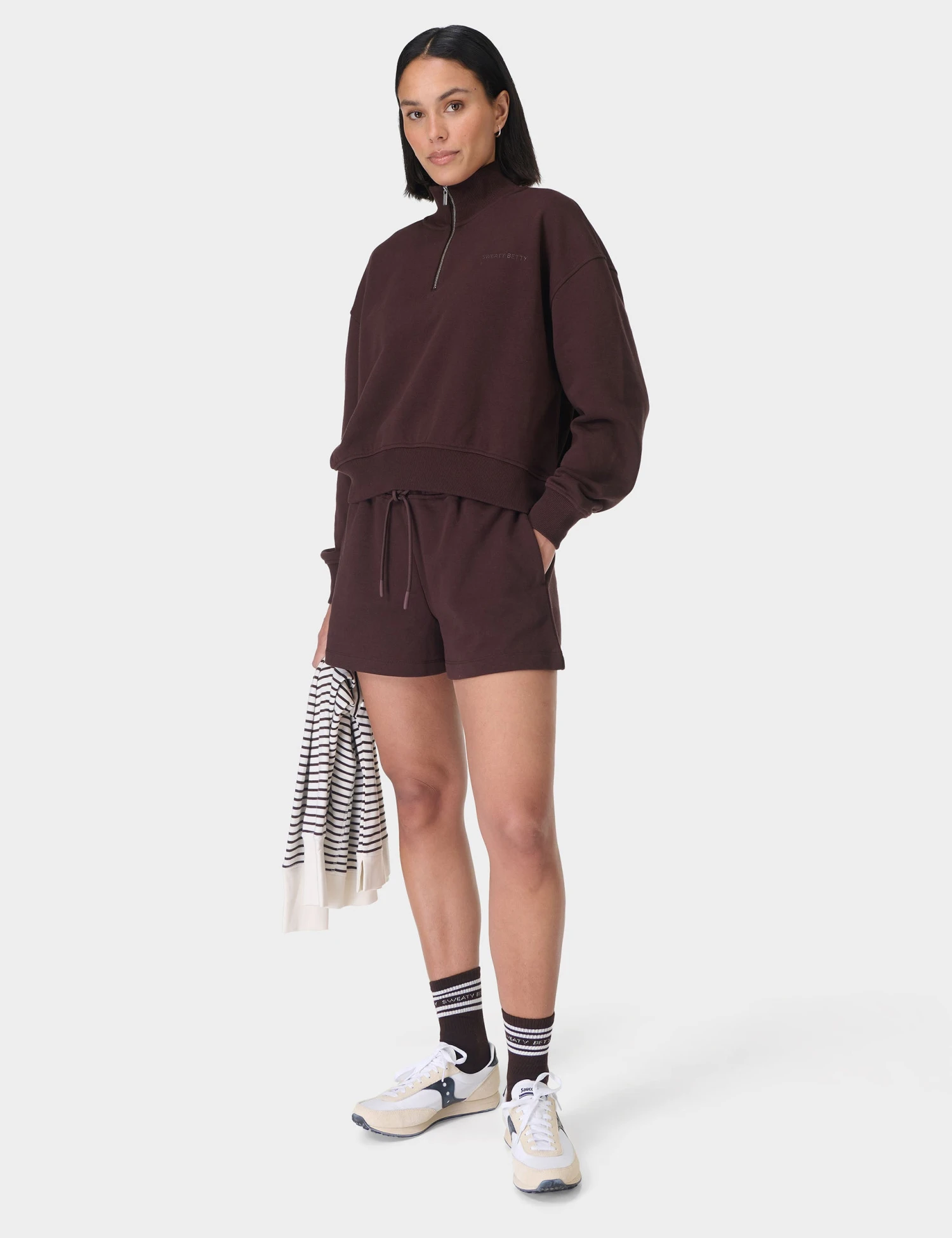 Sweaty Betty The Revive Shorts Set - Sable Brown 4 Sweaty Betty The Revive Shorts Set - Sable Brown - Image 2