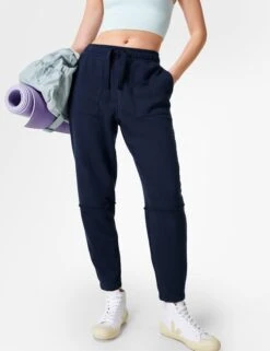 Sweaty Betty Revive Relaxed Jogger - Navy Blue -The Sports Edit Store sweaty betty revive relaxed jogger navy blue sb8237 5