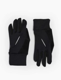 Sweaty Betty Run Gloves - Black Lightweight Thermal Running Gloves