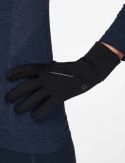 Sweaty Betty Run Gloves - Black Lightweight Thermal Running Gloves -The Sports Edit Store sweaty betty run gloves black sb4513 2