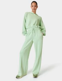 Sweaty Betty Sand Wash Cloud Weight Track Trousers - Butter Green 12 Sweaty Betty Sand Wash Cloud Weight Track Trousers - Butter Green -The Sports Edit Store sweaty betty sand wash cloud weight track trousers butter green sb9226 3