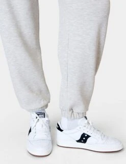 Sweaty Betty Sand Wash Cuffed Trousers - Ice Grey Marl -The Sports Edit Store sweaty betty sand wash cuffed trousers ice grey marl sb8076 5