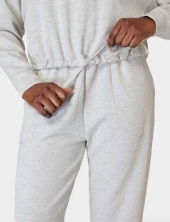 Sweaty Betty Sand Wash Funnel Neck Half Zip - Ice Grey Marl 12 Sweaty Betty Sand Wash Funnel Neck Half Zip - Ice Grey Marl -The Sports Edit Store sweaty betty sand wash funnel neck half zip ice grey marl sb9531 6