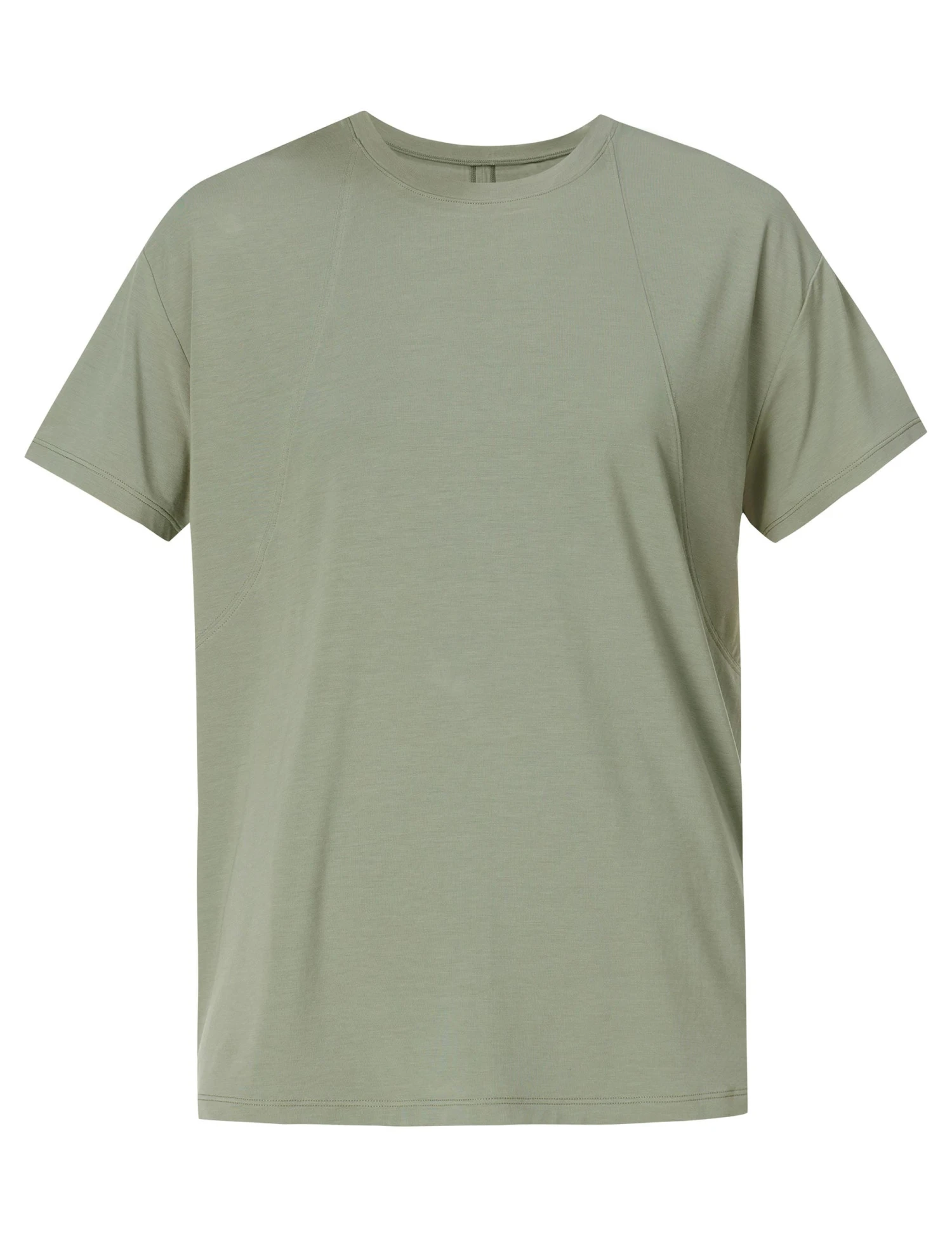 Sweaty Betty Soft Flow Studio Wrap Back T-Shirt - Willow Green 8 Sweaty Betty Soft Flow Studio Wrap Back T-Shirt - Willow Green - Image 6