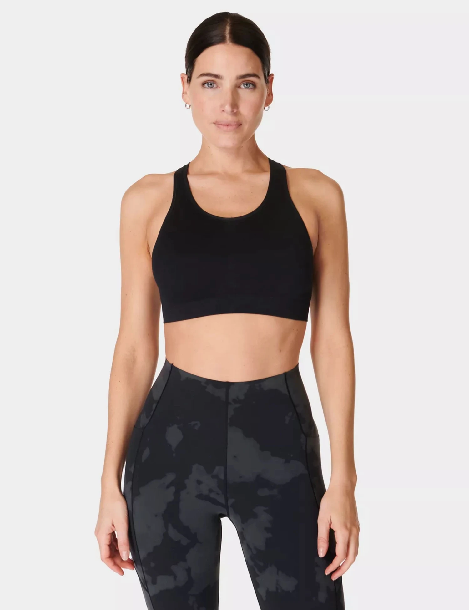Sweaty Betty Stamina Seamless Sports Bra - Black 3 Sweaty Betty Stamina Seamless Sports Bra - Black