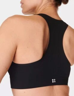Sweaty Betty Stamina Seamless Sports Bra - Black 11 Sweaty Betty Stamina Seamless Sports Bra - Black -The Sports Edit Store sweaty betty stamina seamless sports bra black sb10260 5