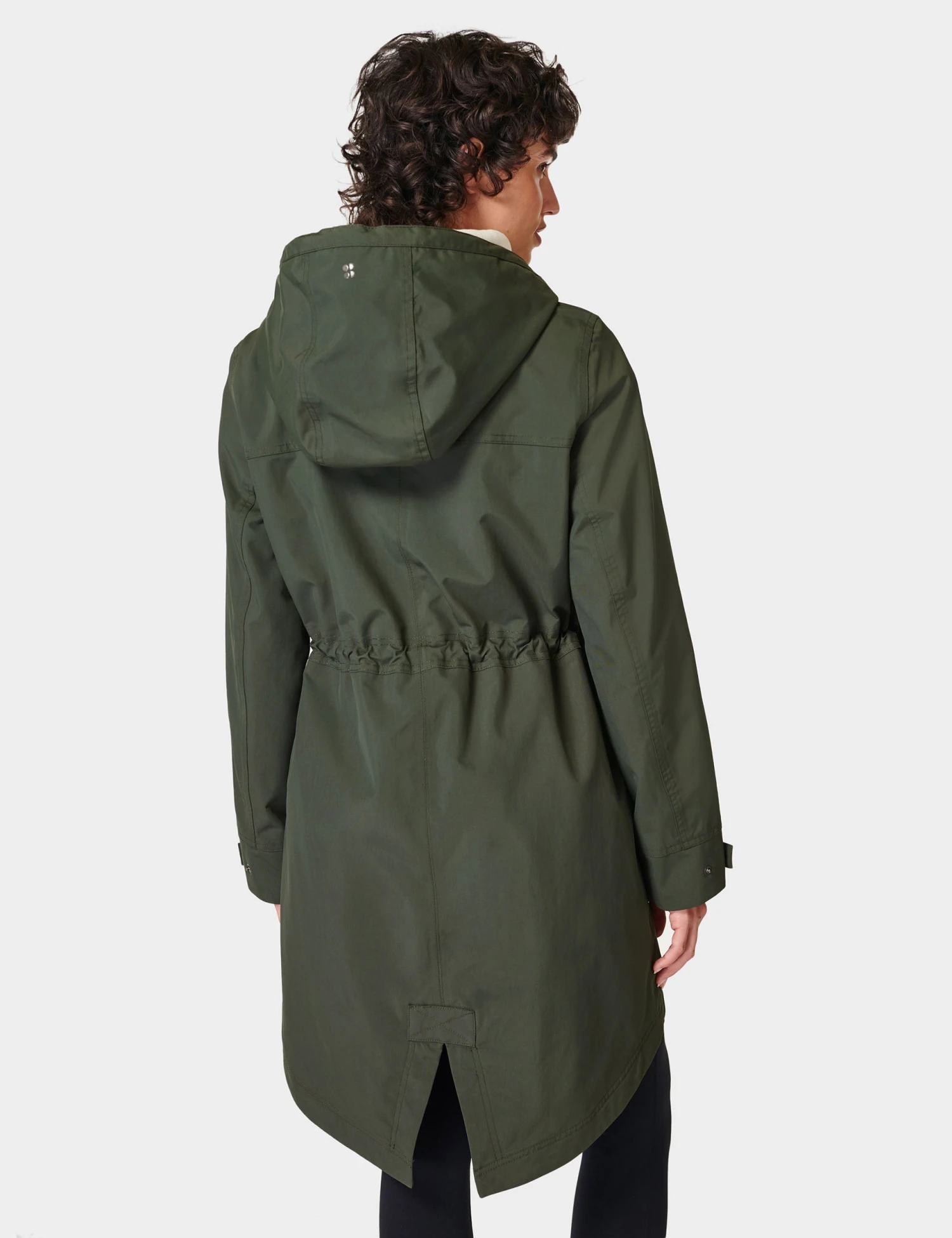 Sweaty Betty Stride Waterproof Parka - Dark Forest Green 4 Sweaty Betty Stride Waterproof Parka - Dark Forest Green - Image 2