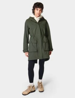 Sweaty Betty Stride Waterproof Parka - Dark Forest Green 17 Sweaty Betty Stride Waterproof Parka - Dark Forest Green -The Sports Edit Store sweaty betty stride waterproof parka dark forest green 1 sb4932 8