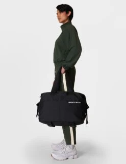 Sweaty Betty Strive Gym Bag in Black -The Sports Edit Store sweaty betty strive gym bag black sb9603 8