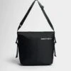 Sweaty Betty Strive Tote - Black Nylon Canvas Gym Bag -The Sports Edit Store sweaty betty strive tote black sb9707 1