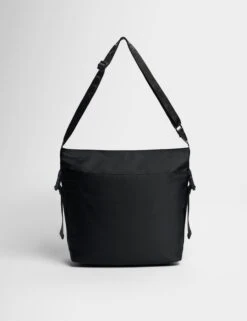 Sweaty Betty Strive Tote - Black Nylon Canvas Gym Bag -The Sports Edit Store sweaty betty strive tote black sb9707 3