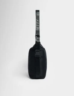 Sweaty Betty Strive Tote - Black Nylon Canvas Gym Bag -The Sports Edit Store sweaty betty strive tote black sb9707 4