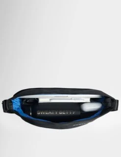 Sweaty Betty Strive Tote - Black Nylon Canvas Gym Bag -The Sports Edit Store sweaty betty strive tote black sb9707 5