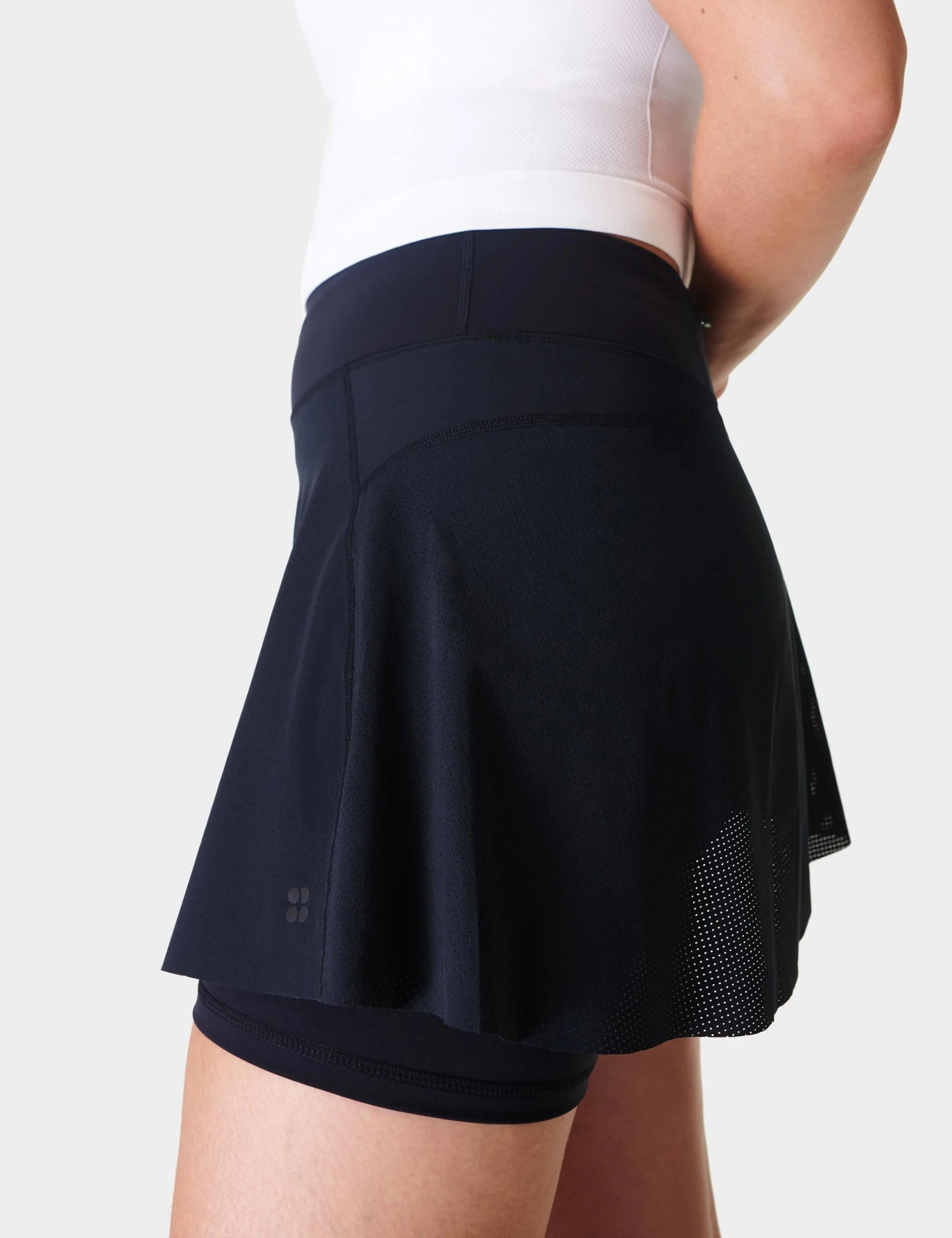 Sweaty Betty Swift Running Skort - Black 5 Sweaty Betty Swift Running Skort - Black - Image 3
