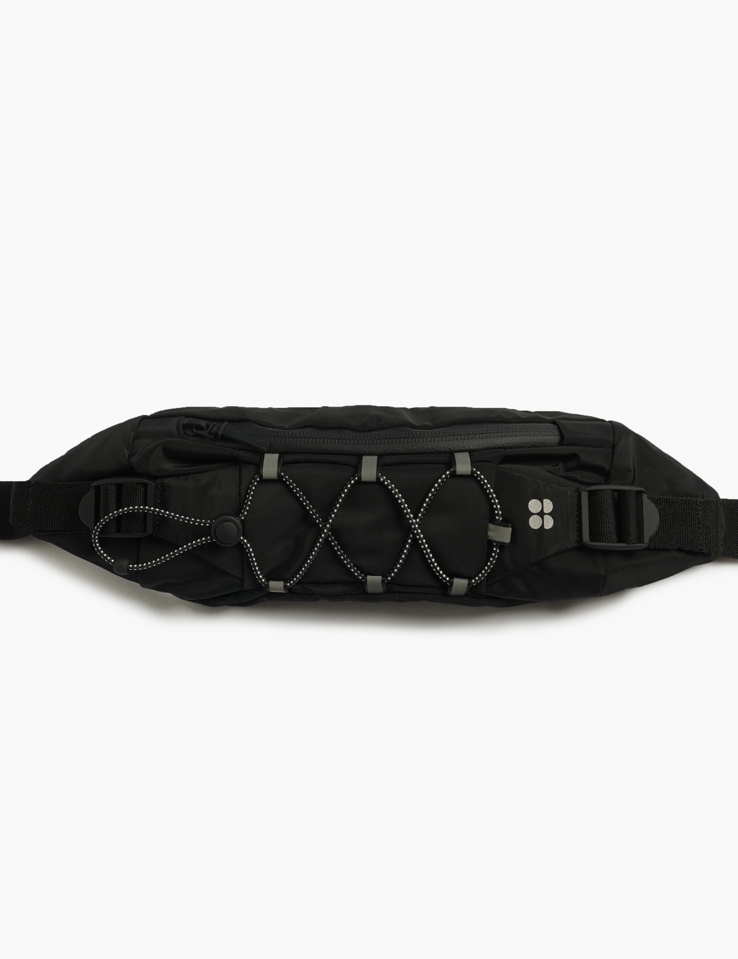 Sweaty Betty Swiftie Trail Bumbag - Matte Black Running Waist Pack 4 Sweaty Betty Swiftie Trail Bumbag - Matte Black Running Waist Pack - Image 2