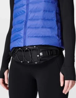 Sweaty Betty Swiftie Trail Bumbag - Matte Black Running Waist Pack 10 Sweaty Betty Swiftie Trail Bumbag - Matte Black Running Waist Pack -The Sports Edit Store sweaty betty swiftie trail bumbag black sb8107 3