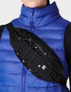 Sweaty Betty Swiftie Trail Bumbag - Matte Black Running Waist Pack