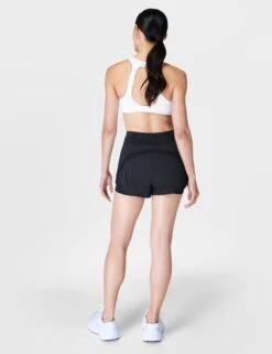 Sweaty Betty Tempo Run Shorts - Black -The Sports Edit Store sweaty betty tempo run shorts black sb8828 7
