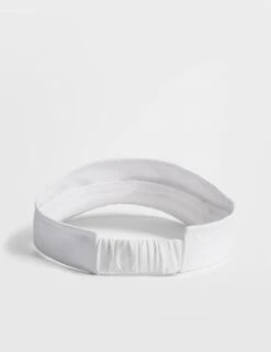 Sweaty Betty The Volley Visor - White/Courtside Green -The Sports Edit Store sweaty betty the volley visor white courtsidegreen sb10225 2