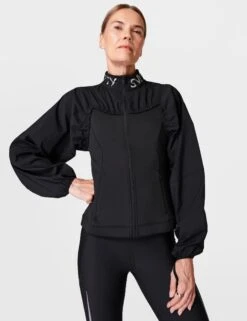 Sweaty Betty Therma Boost Kinetic Run Jacket - Black