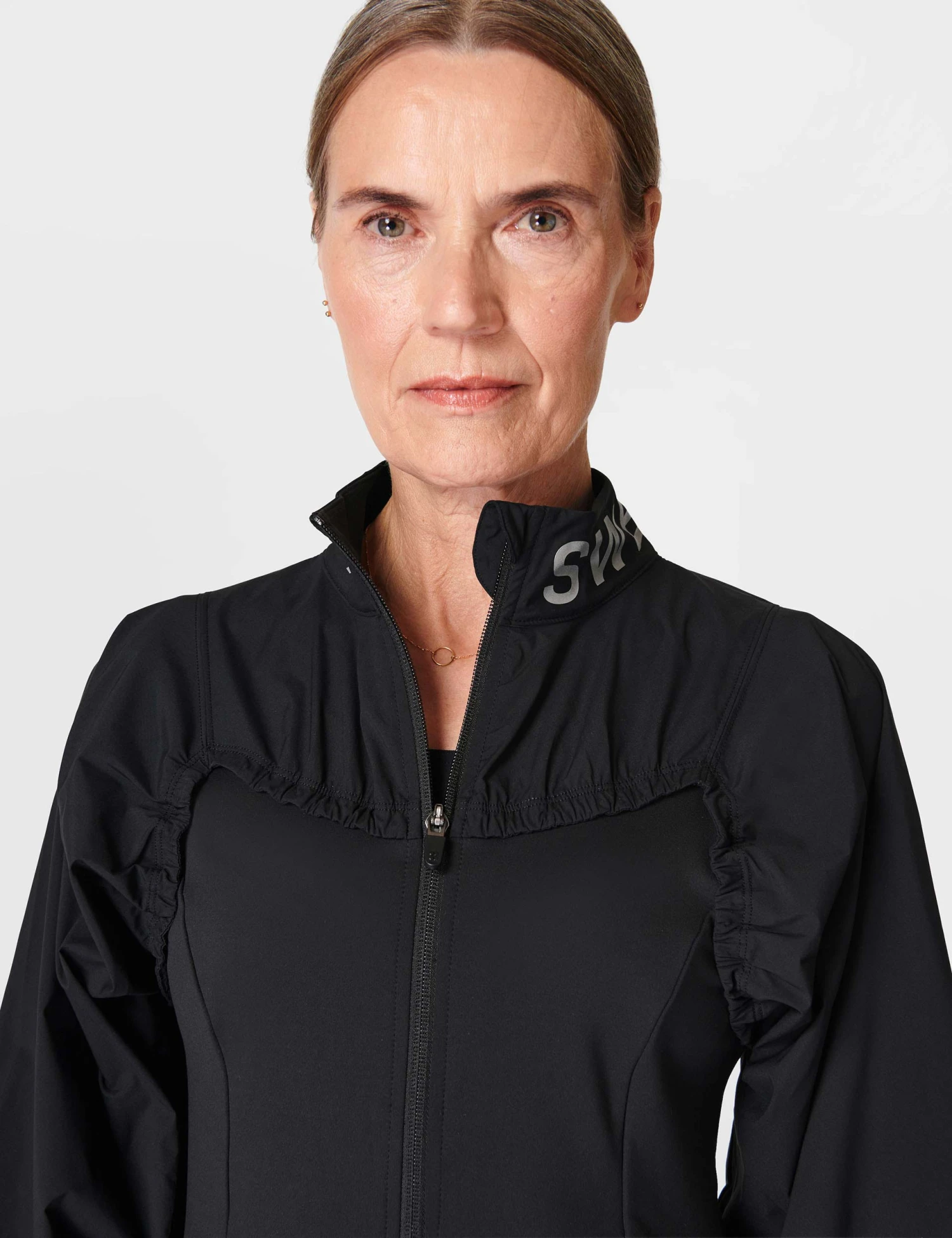 Sweaty Betty Therma Boost Kinetic Run Jacket - Black 4 Sweaty Betty Therma Boost Kinetic Run Jacket - Black - Image 2