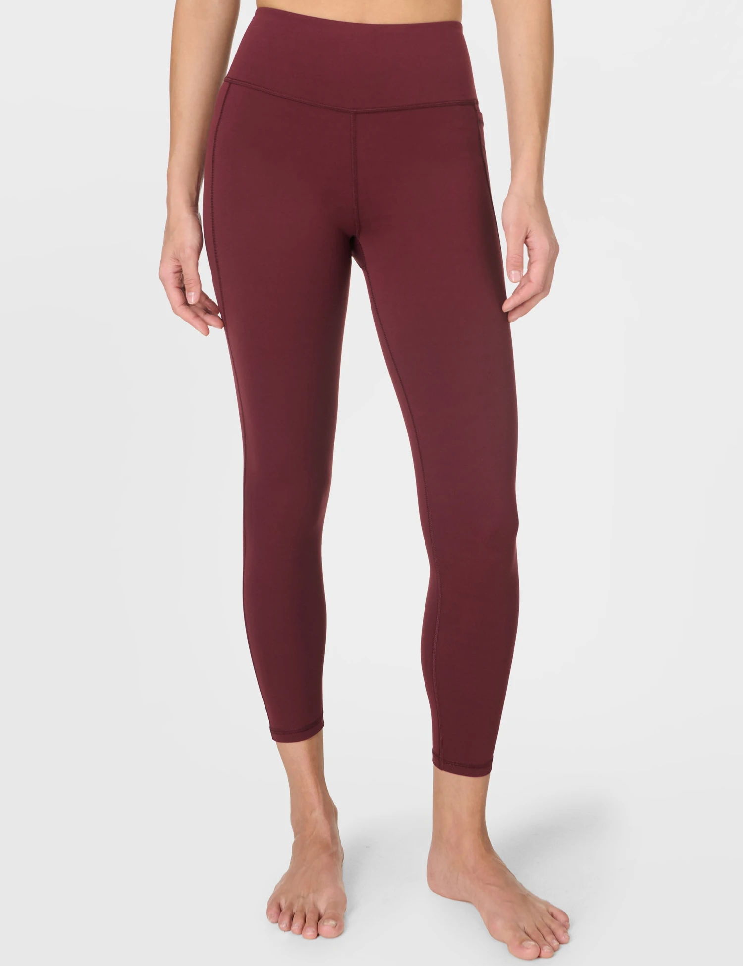 Sweaty Betty Ultimate Studio 7/8 Legging - Garnet Red 3 Sweaty Betty Ultimate Studio 7/8 Legging - Garnet Red