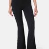Sweaty Betty Ultimate Studio Flare Trousers 32" - Black -The Sports Edit Store sweaty betty ultimate studio flare trousers 32in black sb10008r 1