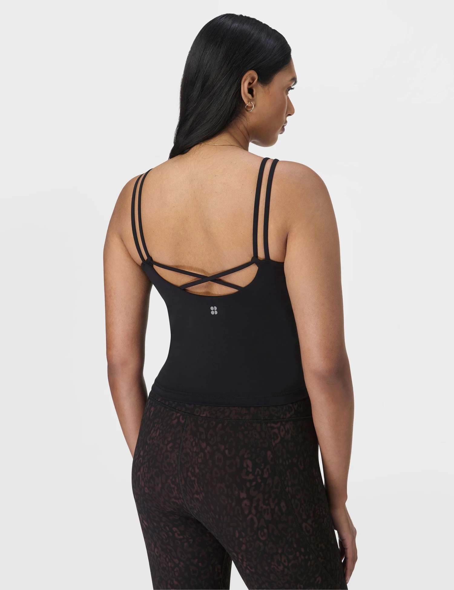 Sweaty Betty Ultimate Studio Strappy Vest - Black 4 Sweaty Betty Ultimate Studio Strappy Vest - Black - Image 2