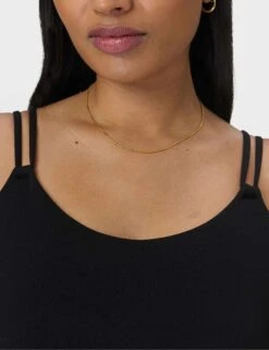 Sweaty Betty Ultimate Studio Strappy Vest - Black 10 Sweaty Betty Ultimate Studio Strappy Vest - Black -The Sports Edit Store sweaty betty ultimate studio strappy vest black sb9878 3