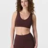 Sweaty Betty Ultimate Studio Voop Bra - Sable Brown 1 Sweaty Betty Ultimate Studio Voop Bra - Sable Brown -The Sports Edit Store sweaty betty ultimate studio voop bra sable brown sb10037 1