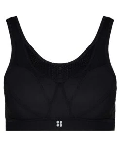 Sweaty Betty Ultra Running Bra - Black -The Sports Edit Store sweaty betty ultra running bra black sb308a 2