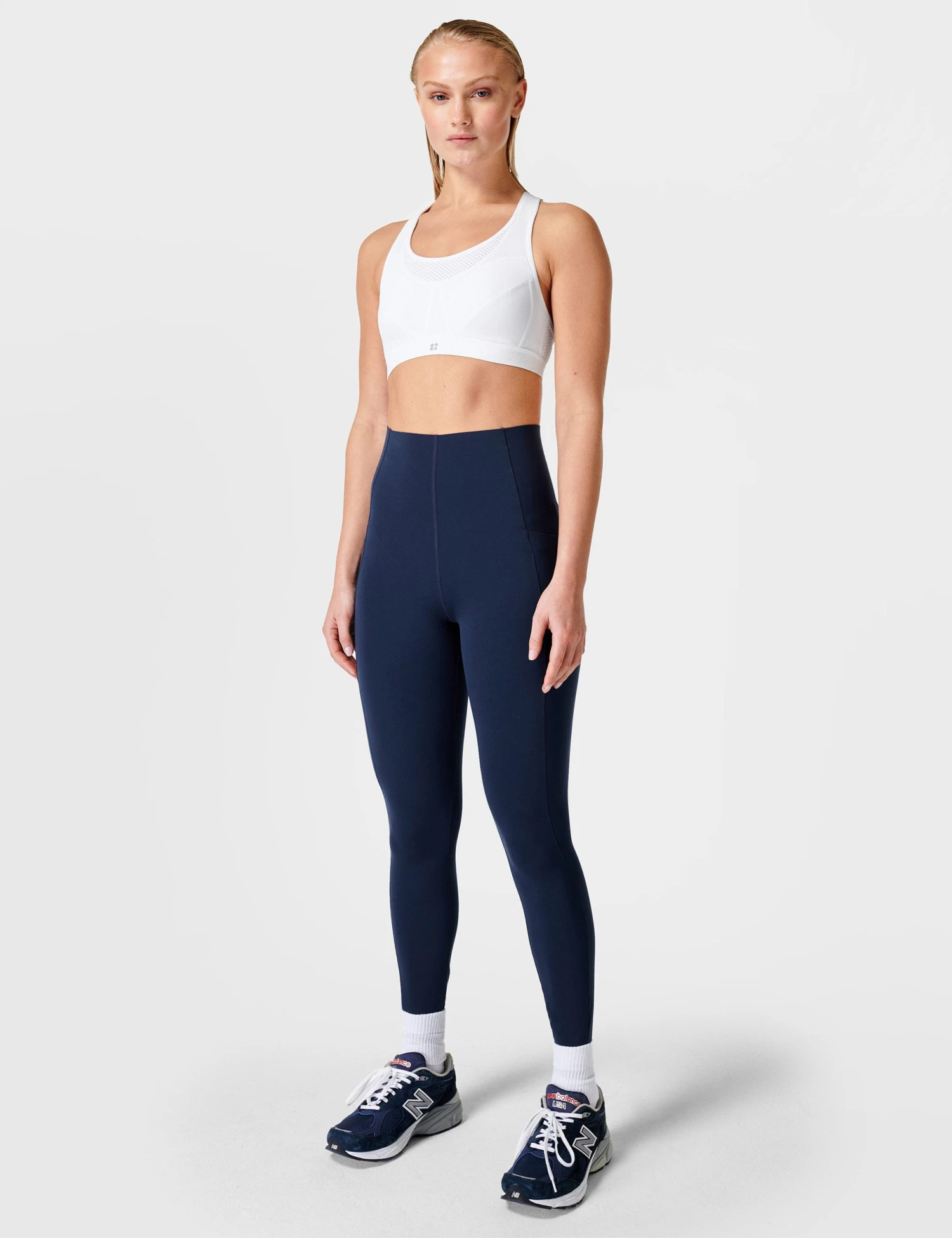 Sweaty Betty Ultra Running Bra - White 5 Sweaty Betty Ultra Running Bra - White - Image 3