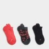 Sweaty Betty Workout Trainer Socks 3 Pack - Black Luxe Leopard Print 2 Sweaty Betty Workout Trainer Socks 3 Pack - Black Luxe Leopard Print -The Sports Edit Store sweaty betty workout trainer socks 3 pack black leopard print sb8984 1