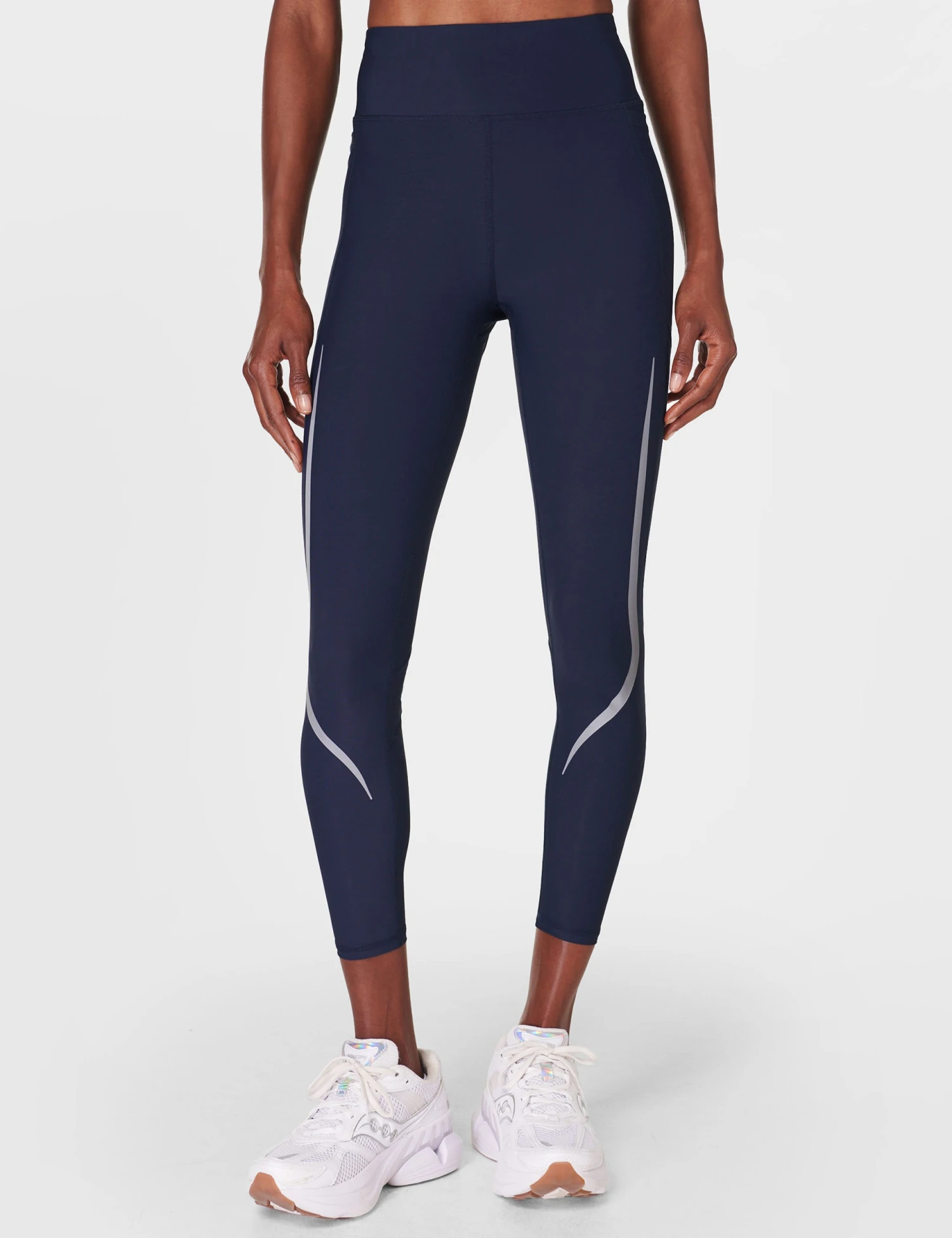 Sweaty Betty Zero Gravity 7/8 Illuminate Running Tight - Navy Blue 3 Sweaty Betty Zero Gravity 7/8 Illuminate Running Tight - Navy Blue