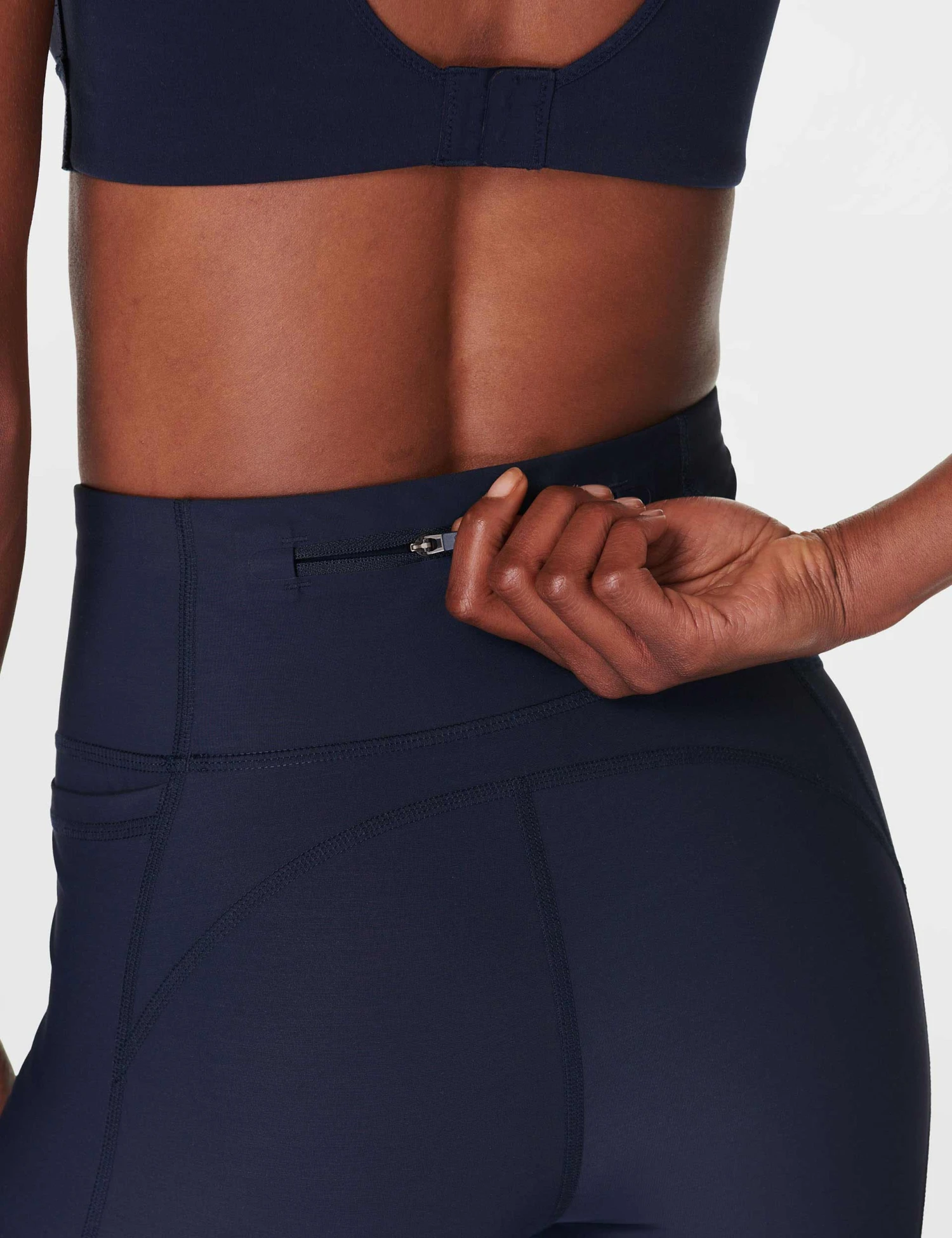 Sweaty Betty Zero Gravity 7/8 Illuminate Running Tight - Navy Blue 8 Sweaty Betty Zero Gravity 7/8 Illuminate Running Tight - Navy Blue - Image 6