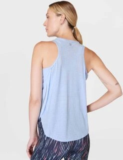 Sweaty Betty Zero Gravity Running Vest - Breeze Blue 12 Sweaty Betty Zero Gravity Running Vest - Breeze Blue -The Sports Edit Store sweaty betty zero gravity running vest breeze blue sb9316 2