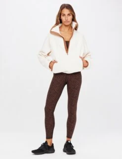 Leo 25" Midi Pant - Leopard 15 Leo 25" Midi Pant - Leopard -The Sports Edit Store the upside leo 25in midi pant leopard USW223005 5