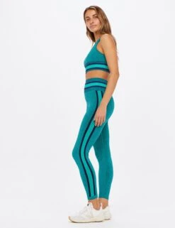 Marle Seamless Sandy Bra - Emerald -The Sports Edit Store the upside marle seamless sandy bra emerald USW123008 4