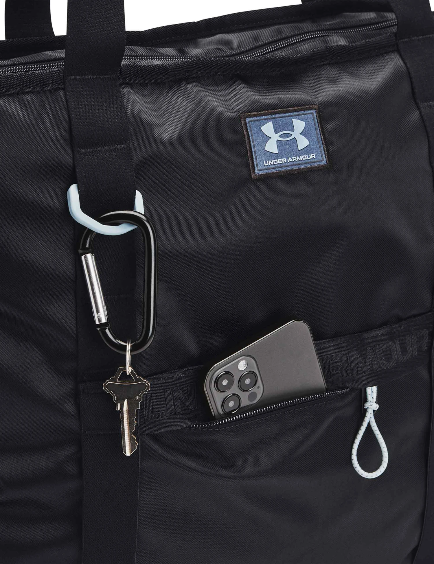 Under Armour Essentials Tote Backpack - Black 6 Under Armour Essentials Tote Backpack - Black - Image 4