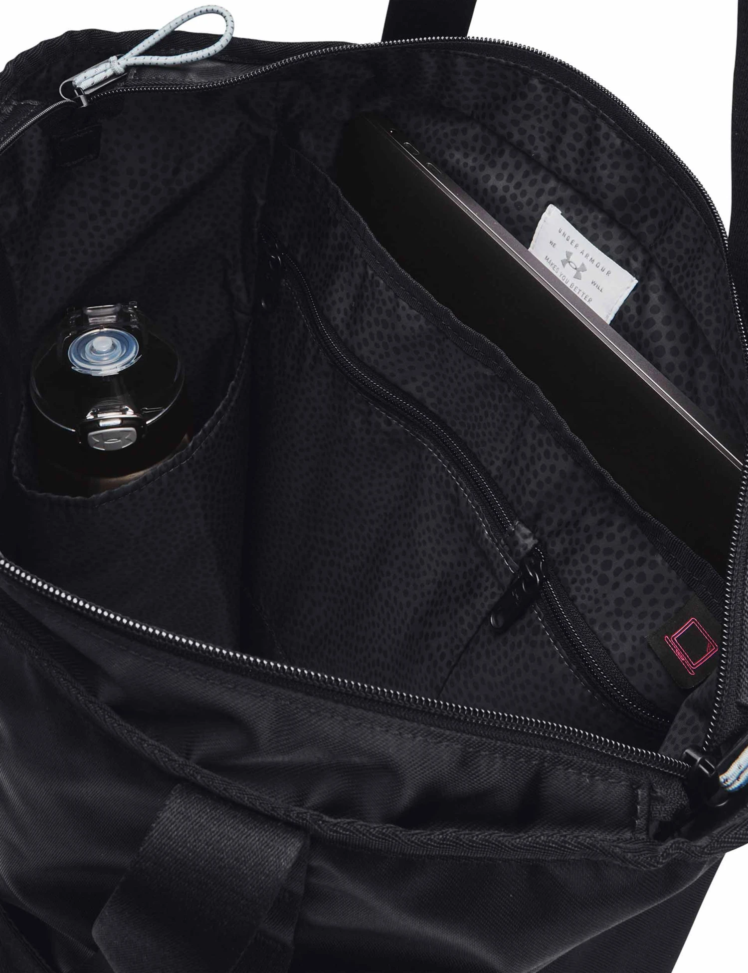 Under Armour Essentials Tote Backpack - Black 9 Under Armour Essentials Tote Backpack - Black - Image 7