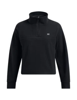 Under Armour Expanse Fleece 1/2 Zip - Black -The Sports Edit Store under armour expanse fleece 1 2 zip black 1387024 001 2