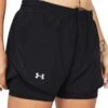 Under Armour Fly-By 2-in-1 Shorts - Black/Reflective 1 Under Armour Fly-By 2-in-1 Shorts - Black/Reflective -The Sports Edit Store under armour fly by 2 in 1 shorts black reflective 1382440 001 4
