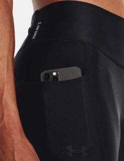 Under Armour Fly-Fast Elite Iso-Chill Ankle Tights - Black/Reflective -The Sports Edit Store under armour fly fast elite iso chill ankle tights black reflective 1376821 001 5